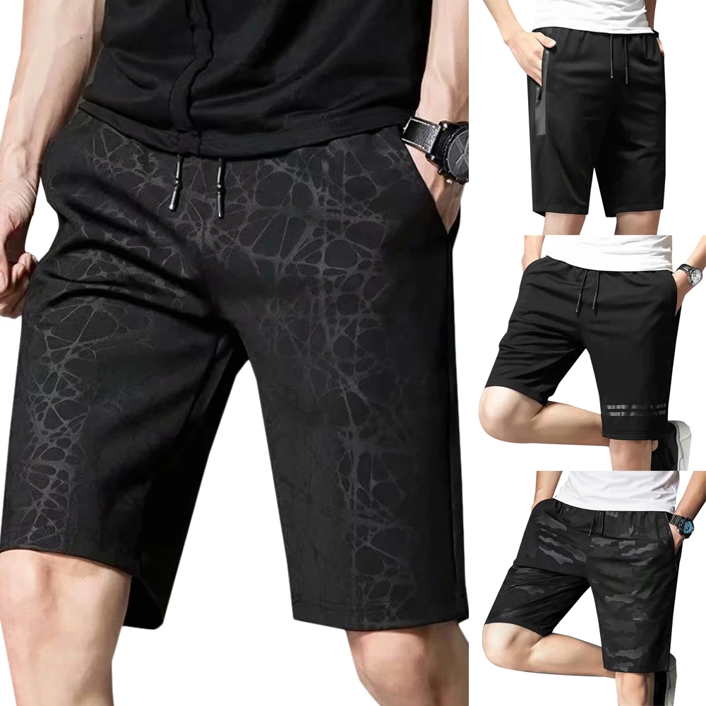 

VICABO 2020 new Summer Casual Shorts Men print Jogger Breathable Trousers Man Casual Pants Men's Sportswear Short Sweatpants