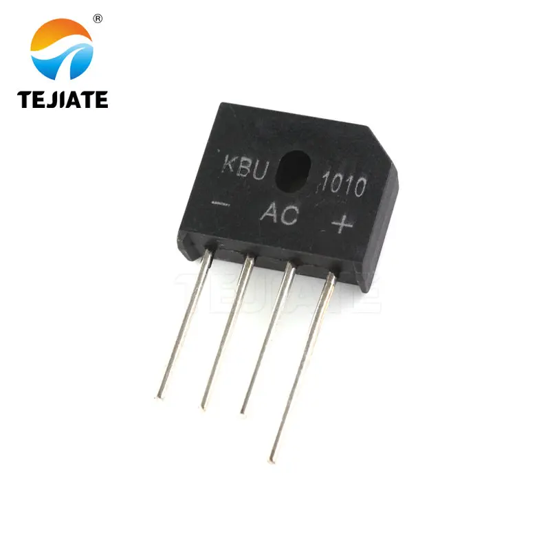 10 шт KBU1010 1000V 10A Магнитный мост выпрямителя печи | Электронные компоненты и