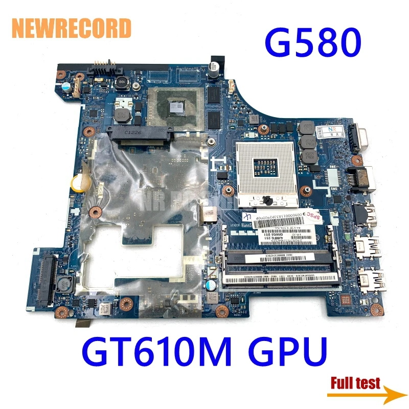 Материнская плата для ноутбука Lenovo G580 QIWG5_G6_G9 LA-7981P, материнская плата HM76 DDR3 GT610M/630M/710M GPU, полный тест