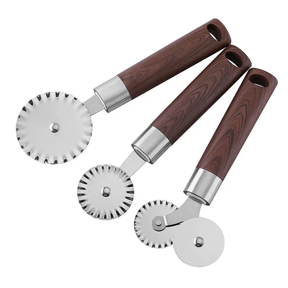 Нержавеющая сталь круглый нож для пиццы торта инструменты колесо заточки ножей