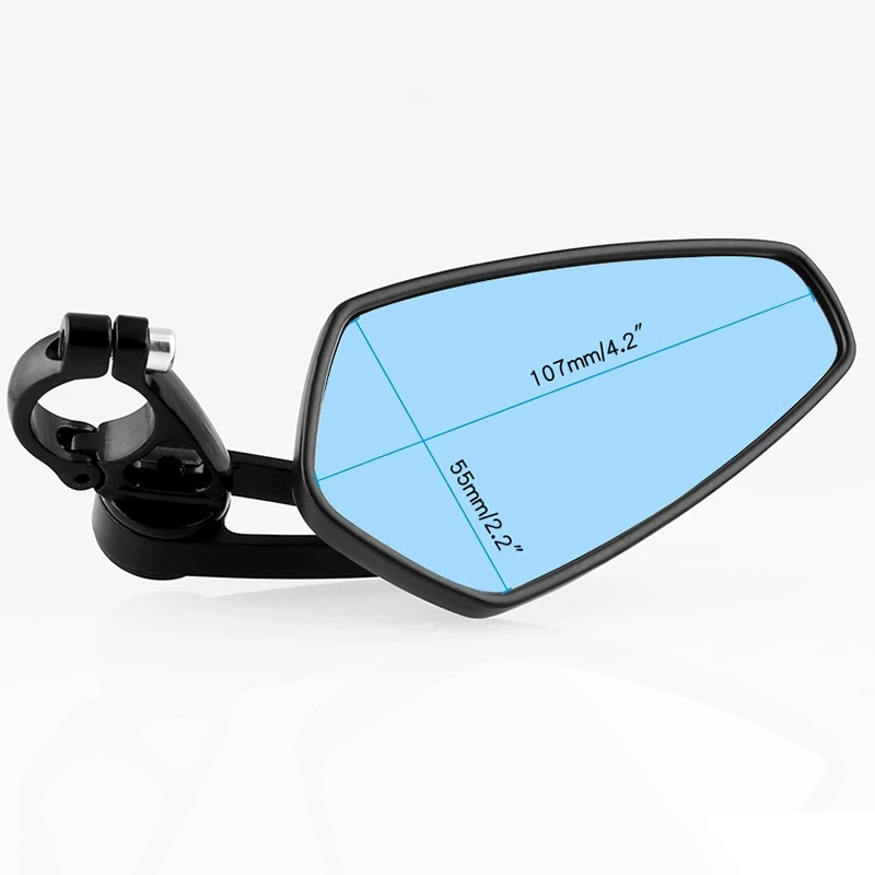 

For Motorcycle Aluminum 7/8 Inch 22Mm Bar End Side Rear View Mirror Universal Motorbike Bike Handlebar Rear View Mirrors