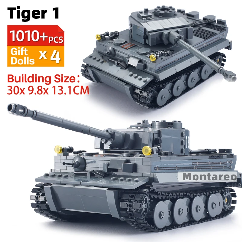 Строительные блоки MOC Military Type 99 T90 немецкая король строительные WW2 фигурки солдат