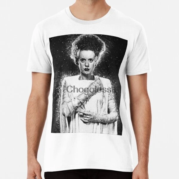 Футболка для мужчин и женщин с надписью Bride of Frankenstein |