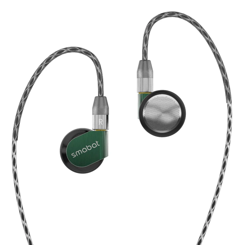 Smabat ST-10 ушные крючки вкладыши металлические наушники HiFi 15,4 мм Динамический драйвер Smabat флагманские наушники со съемным MMCX кабелем ST10 M1