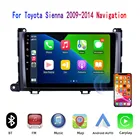 Автомагнитола PEERCE, 9 дюймов, Android 10,0, 2 + 32 ГБ, GPS-плеер для Toyota Sienna 2009, 2010, 2011, 2012, 2013, головное устройство 2Din