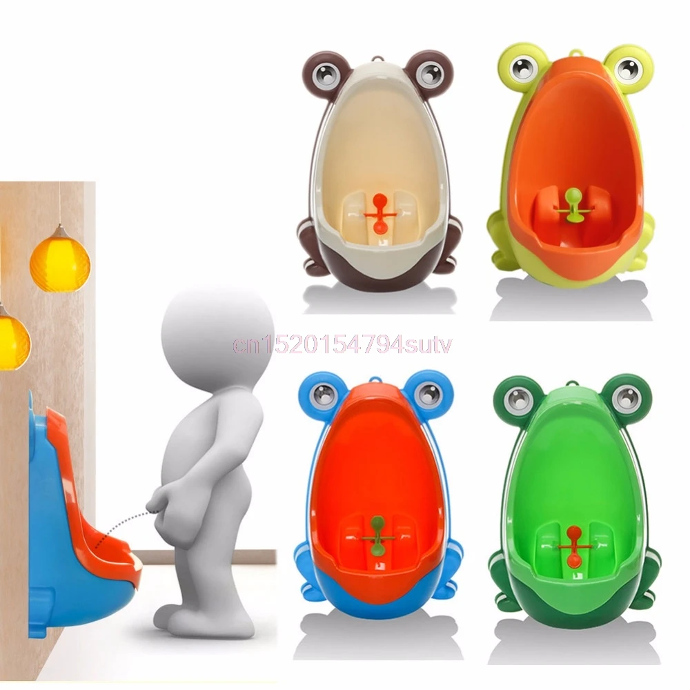 

Frog Children Potty Toilet Training Kids Urinal for Boys Pee Trainer Bathroom #H055#