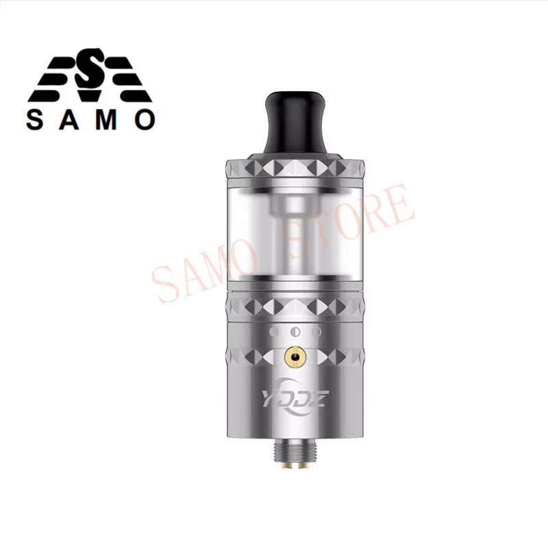 Sub two YDDZ V1 22 мм RTA Rebuildable Tank Atomizer 4 мл Регулируемый воздушный поток 316SS электронная