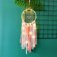 wall hanging dreamcatcher handmade lace dream catcher braided wind chimes home decoration
