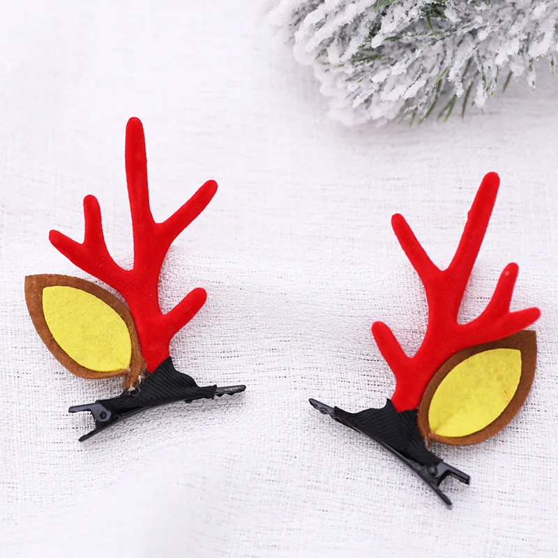 Рождественская повязка на голову украшение милая в стиле фестиваля с оленьими