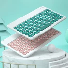 Bluetooth-клавиатура с круглой крышкой для Xiaomi Huawei Matepad Tablet, беспроводная клавиатура, мышь для IPad Pro Air 4 3 2 1