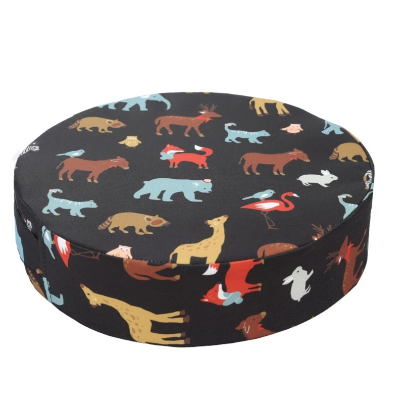 

Anti-Slip Child Highchair Seat Booster Toddler Feeding Round Seat Cushion Heightening Dismountable Chair Increased Pad