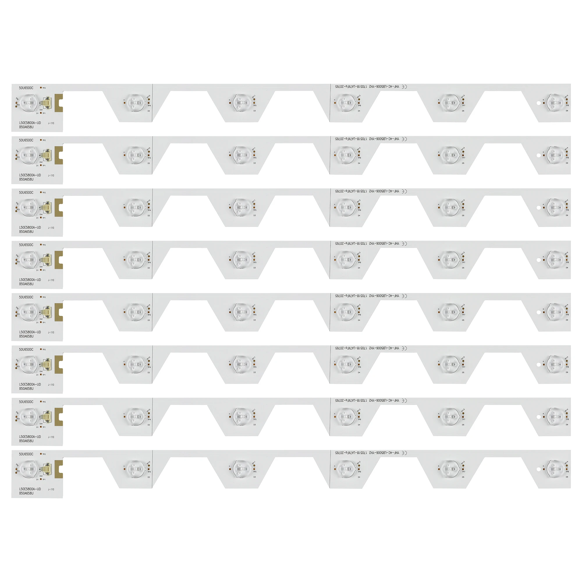Светодиодная лента для подсветки THOMSON U50S6806S 50U6500C 50U65CMC 4C LB5006 YH2 L50E5800A LVU500NDEL B50A658U