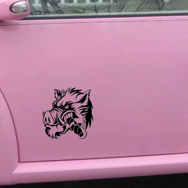 

Car Sticker Cool Fierce Boar Car PVC Car, Motorcycle Window Sticker Decals Accessories 17.8cm*17.2cm