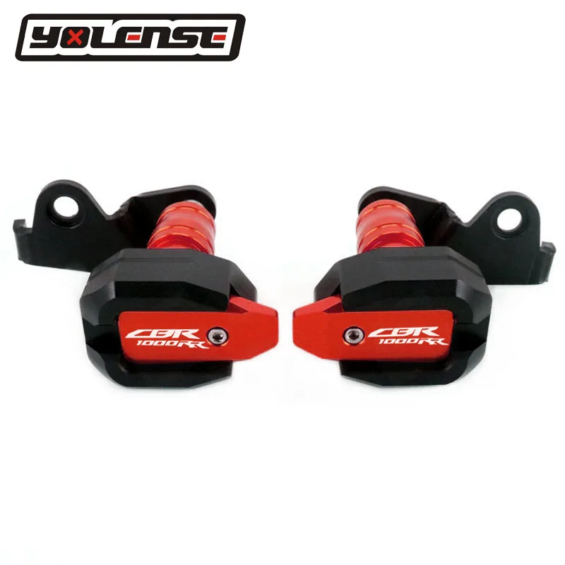 Red Для HONDA CBR1000RR CBR 1000RR 2012- 2013 мотоциклетные защита от падения рамка ползунок обтекатель защита Краш протектор - Цвет: Red