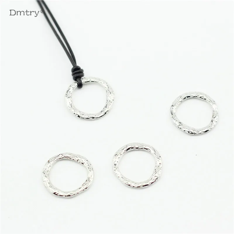 Dmtry 10 шт./лот модные ювелирные изделия круглые с круглым антикварным
