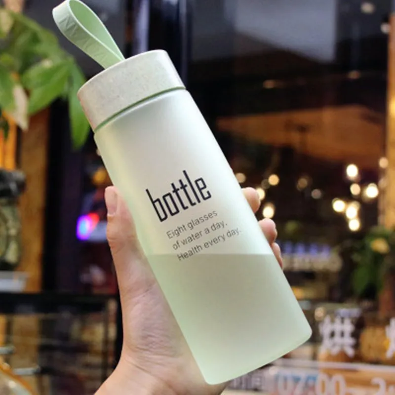 BPA бесплатная бутылка для воды пластиковая Спортивная скраб герметичная