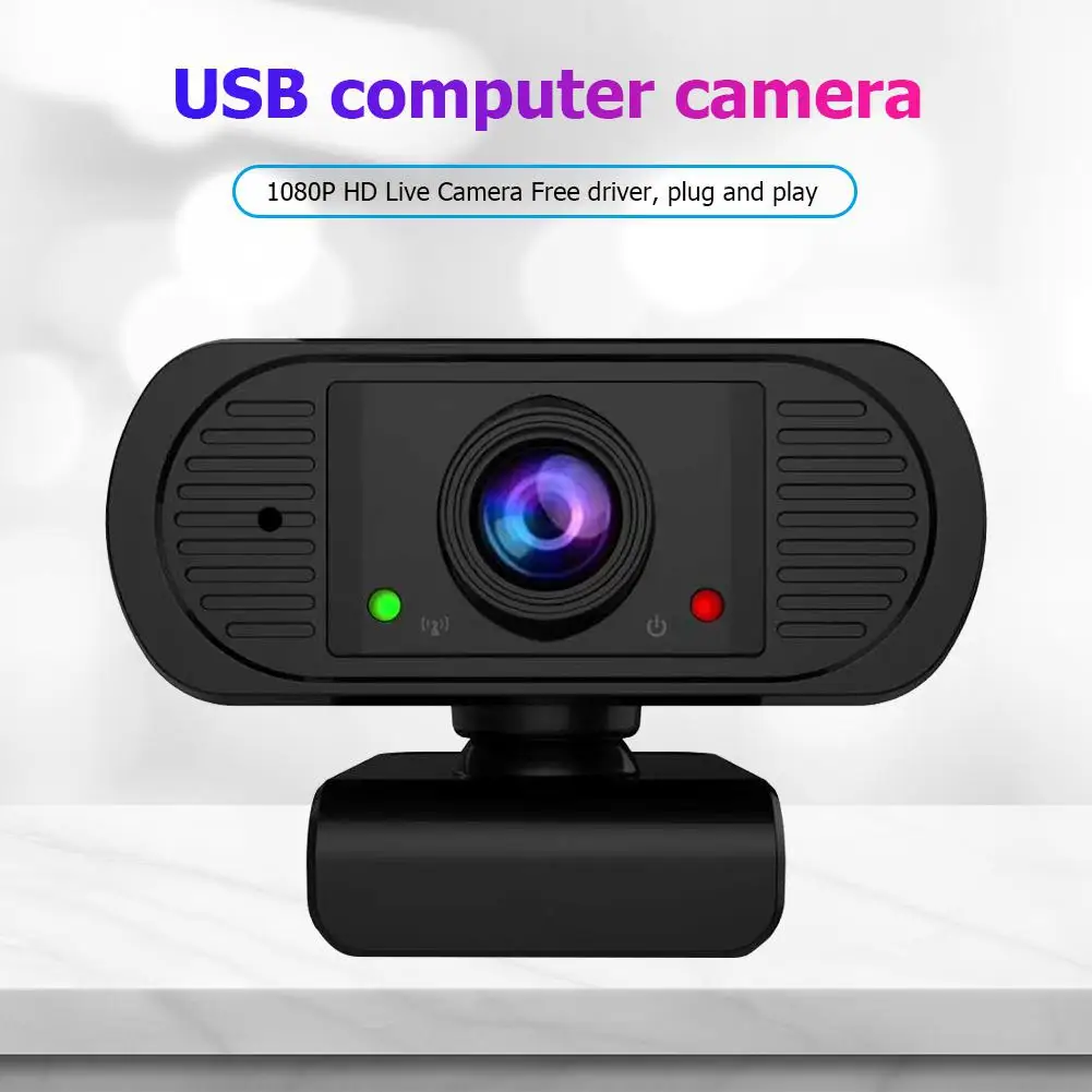 

HD Webcam With Microphone USB Driver Free Web Camera For Windows Android Linux