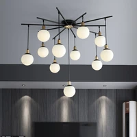 light luxury living room chandelier modern simple american lighting magic bean personality led bedroom dining room lamps