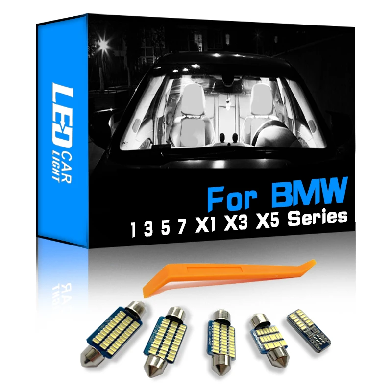 

Для BMW E87 E82 F20 E36 E46 E90 E91 E39 E60 E61 F10 F11 F01 F02 X1 E84 X3 E83 F25 X5 E53 E70 светодиодная интерьерная с Canbus светильник