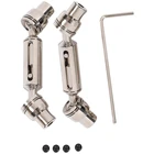 Запасные части для радиоуправляемых автомобилей Урал, металлический передний задний приводной вал для Henglong WPL Урал B36 B16 C14 C24 B24