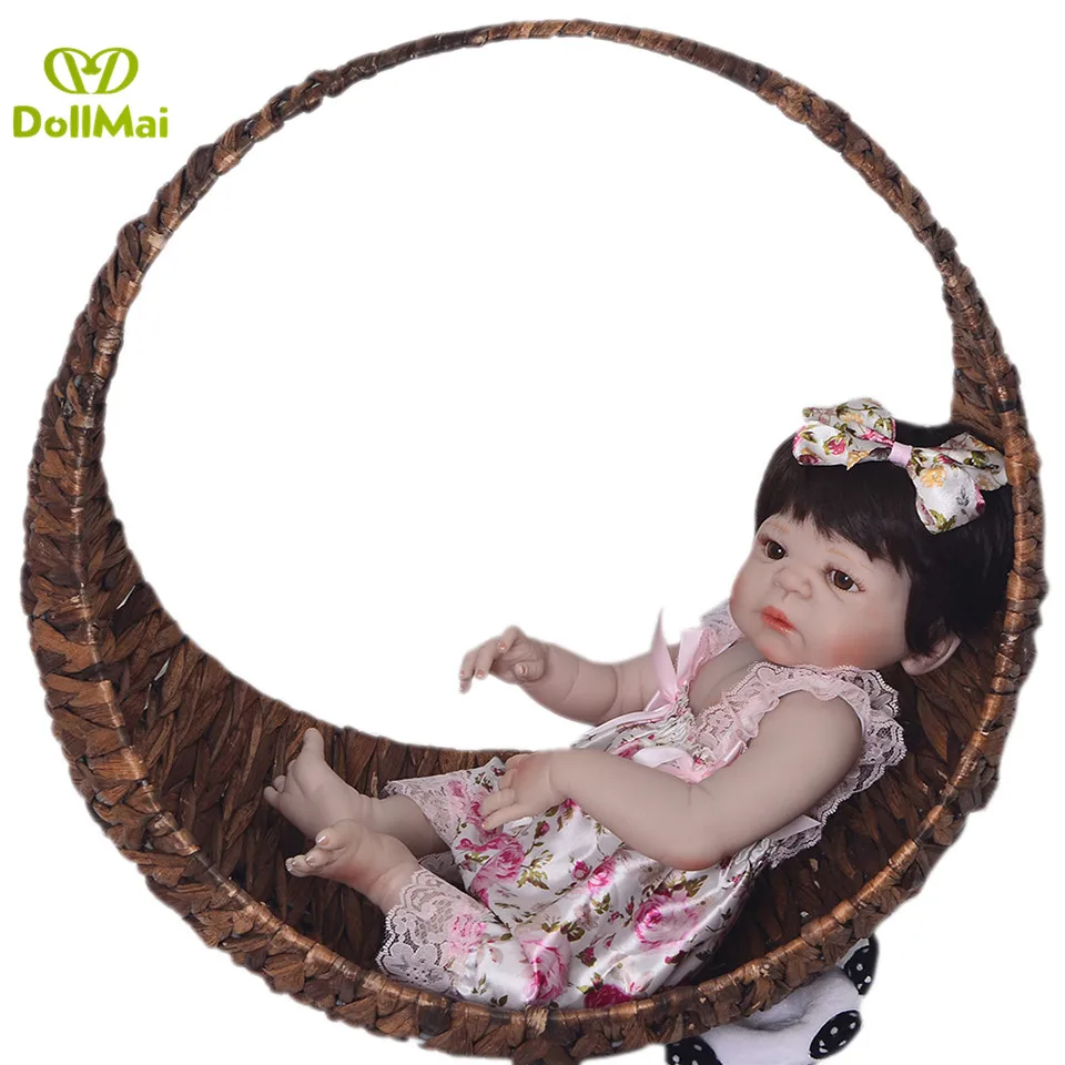 Кукла реборн силиконовая Реалистичная кукла-младенец на все тело подарок день