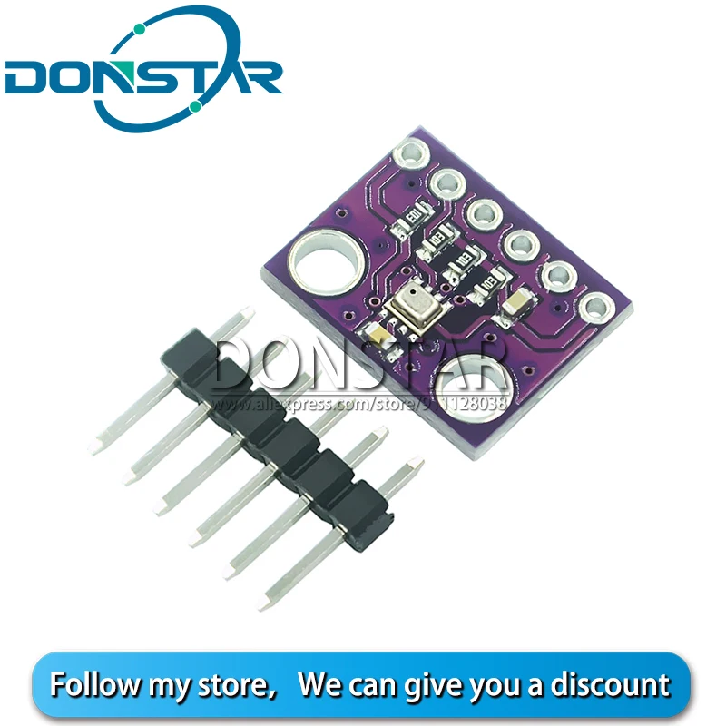 BME280 3.3 BMP280 с Одиночная игла 1 * 6Pin 3 V цифровой модуль Температура барометрическое