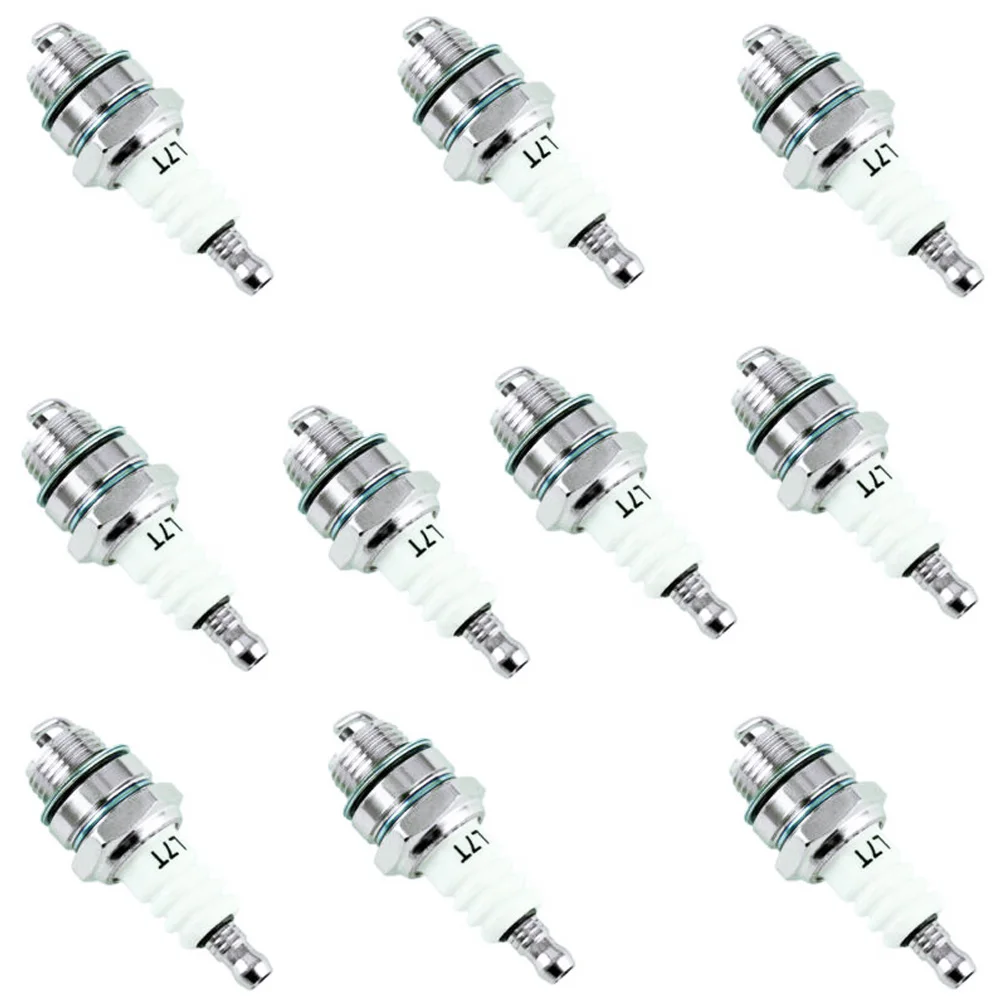 

10pcs Iridium Power Spark Plugs L7T Chain Saw Spare Parts Household Cleaning Power Tools Accessories