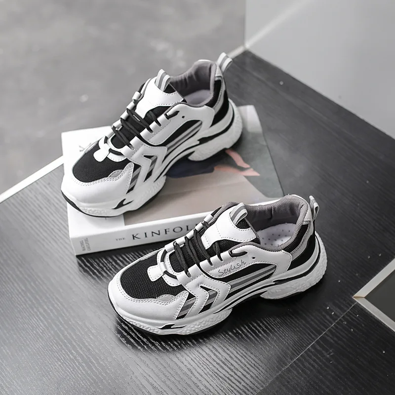 

Daddy Women's Shoes 2021 Spring New All-match Sports Shoes Women's Thick-soled Net Red Shoes Tide Outdoor Running Casual Shoes