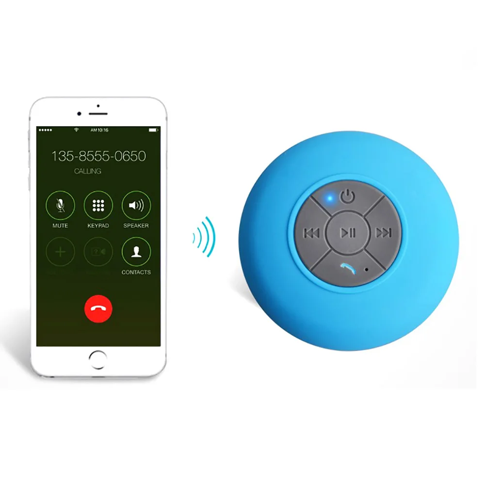 Bluetooth динамик портативный мини беспроводной водонепроницаемый Душ s для телефона