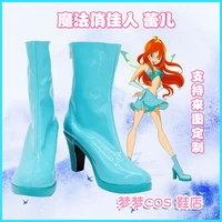 anime bloom cosplay shoes boots halloween carnival party accessories custom made any size