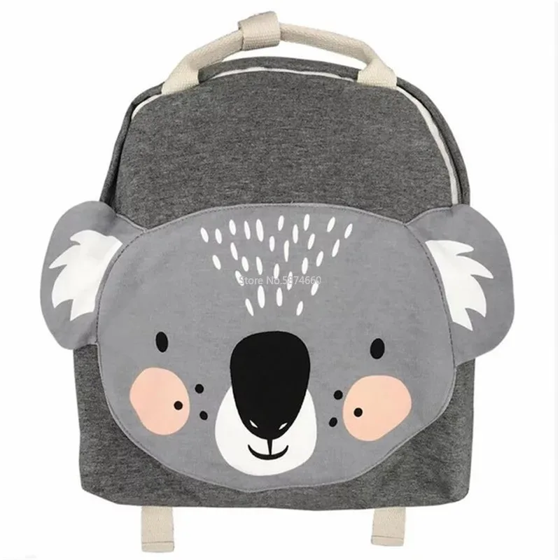 Cartoon Rabbit Plush Backpack Large Stuffed Animals Doll Backpack For Baby Kids Cute Schoolbag Rabbit Butterfly lion print Bag