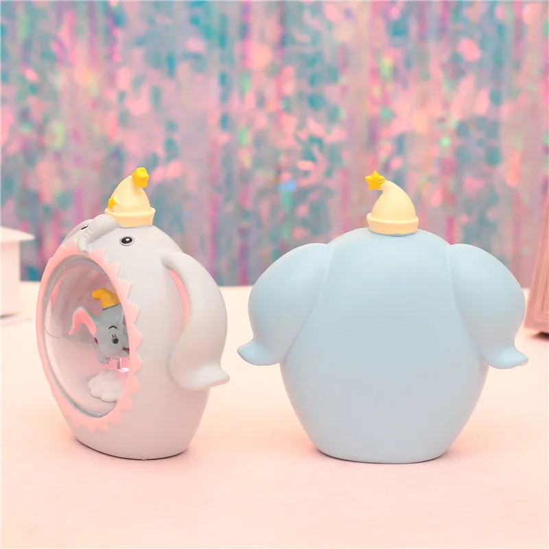 Dumbo ночник смолы фигурки#2351 украшения дома игрушки коллекционная игрушка подарок на день рождения детей
