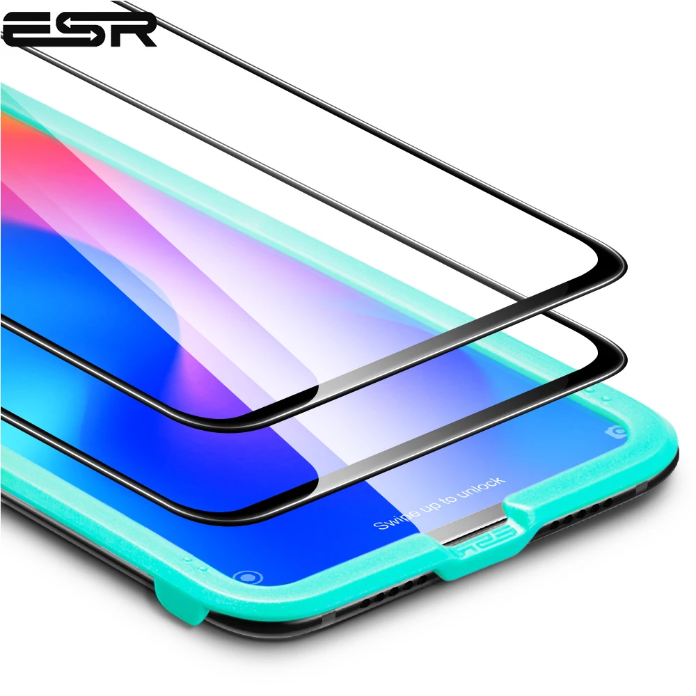 2 шт./лот ESR экран Prorector для Xiaomi Mi 9 закаленное стекло 3D полное покрытие телефона Защитная пленка для Xiaomi Mi 9