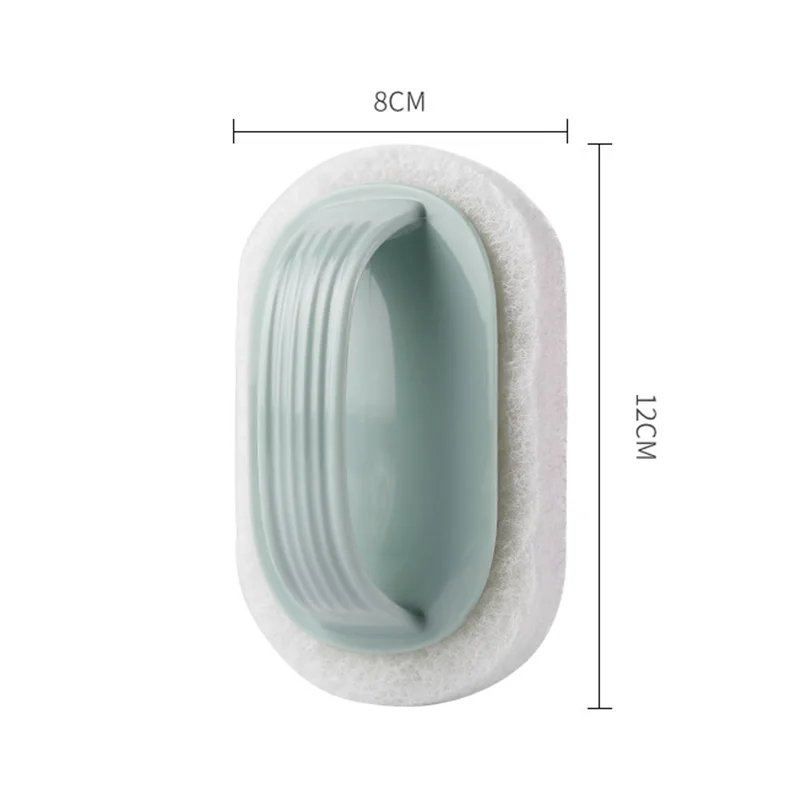 

1PCS Clean Brush Sponge Bathroom Handy Magic Sponge Eraser Bath Brush Tiles Brush Wash Pot Accessories Kitchen Cleaning Brush