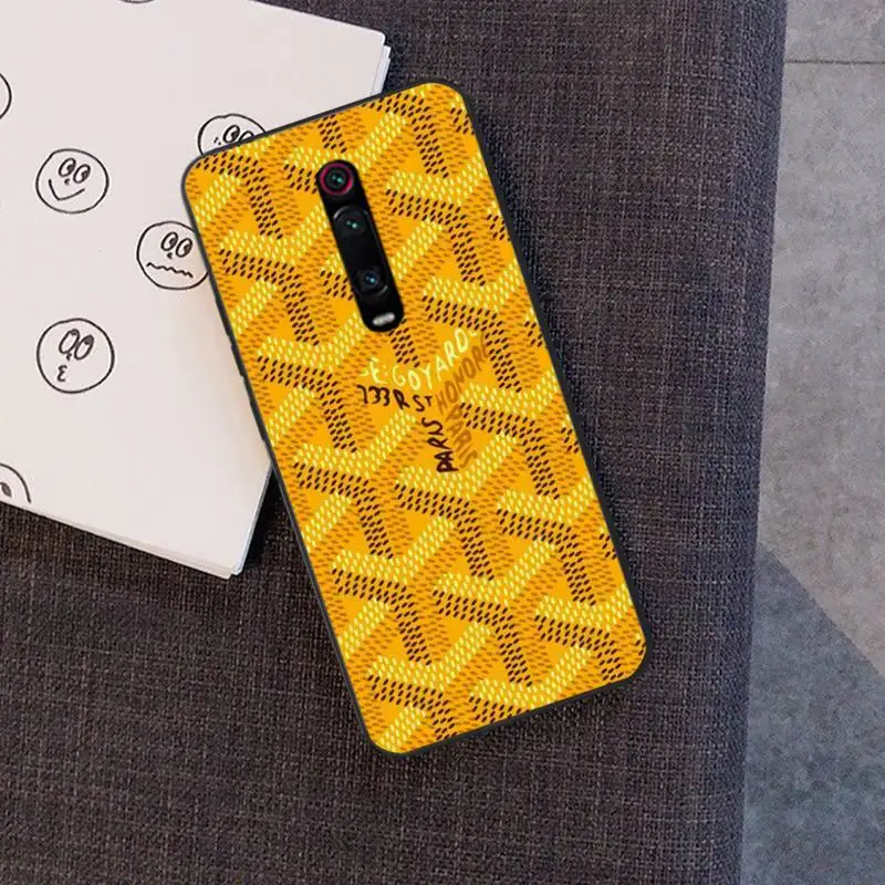 

fashion luggage brand Goyards Phone Case for RedMi 5 5plus 6 Pro 6A S2 4X GO 7A 8A 7 8 9 K20 case