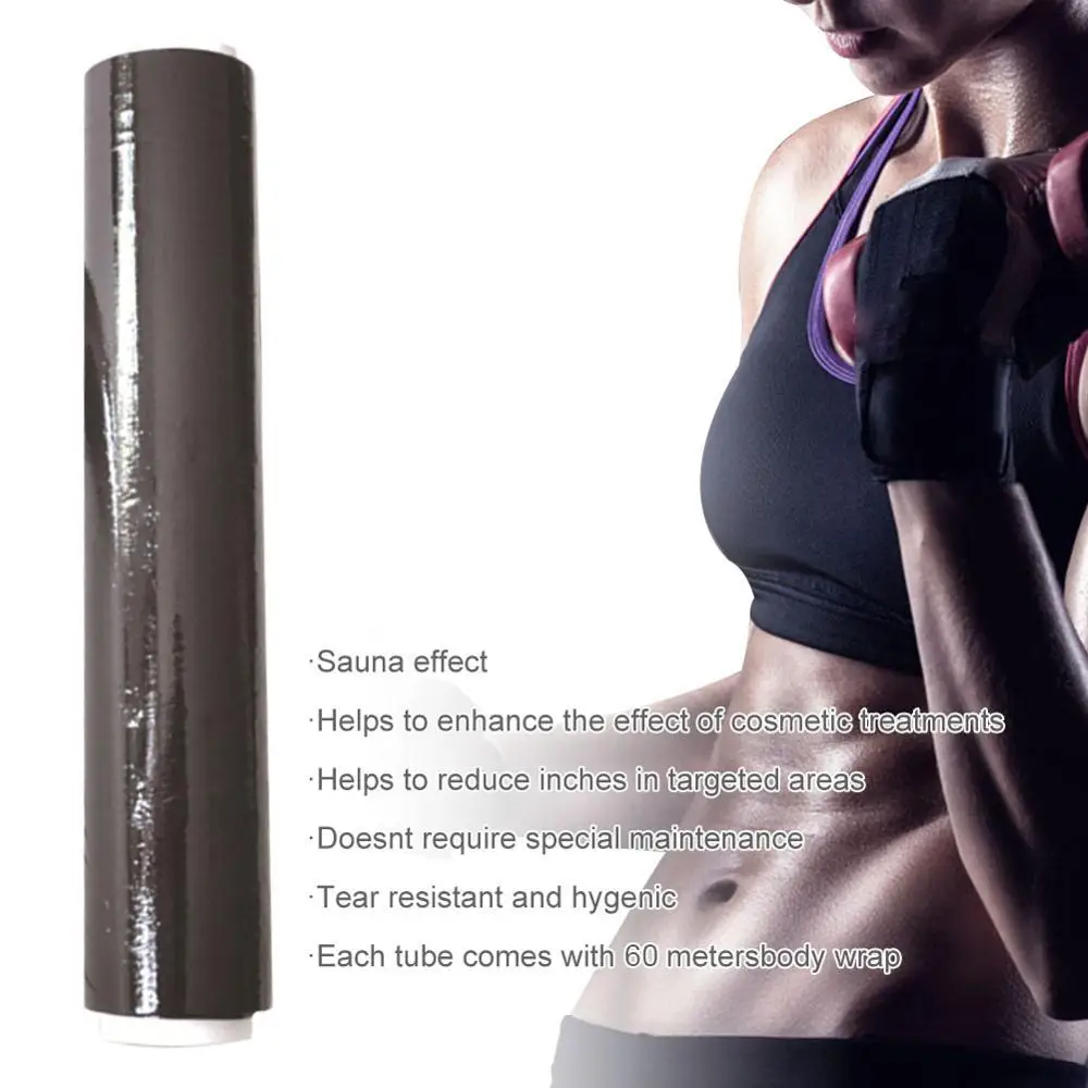 Прямая поставка Женская полиэтиленовая обертка для похудения сжигания жира