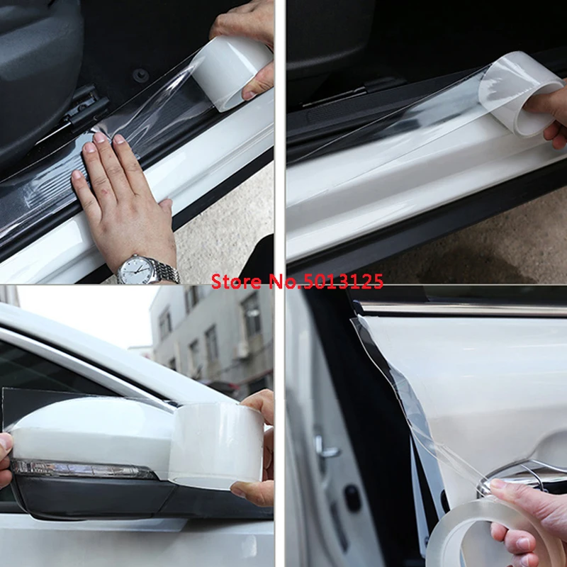 Car Door Edge Guards Anti-collision Auto Strip Bumper Protector For Mazda 3 Axela 2021 2014 2015 2016 2017 2018 2019 2020 | Автомобили и