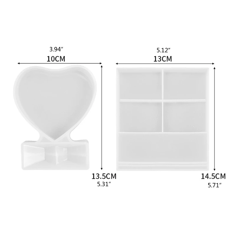 

Photo Frame Silicone Mold Epoxy Resin DIY Silicone Craft Casting Multi-Purpose for Making Decoration DIY