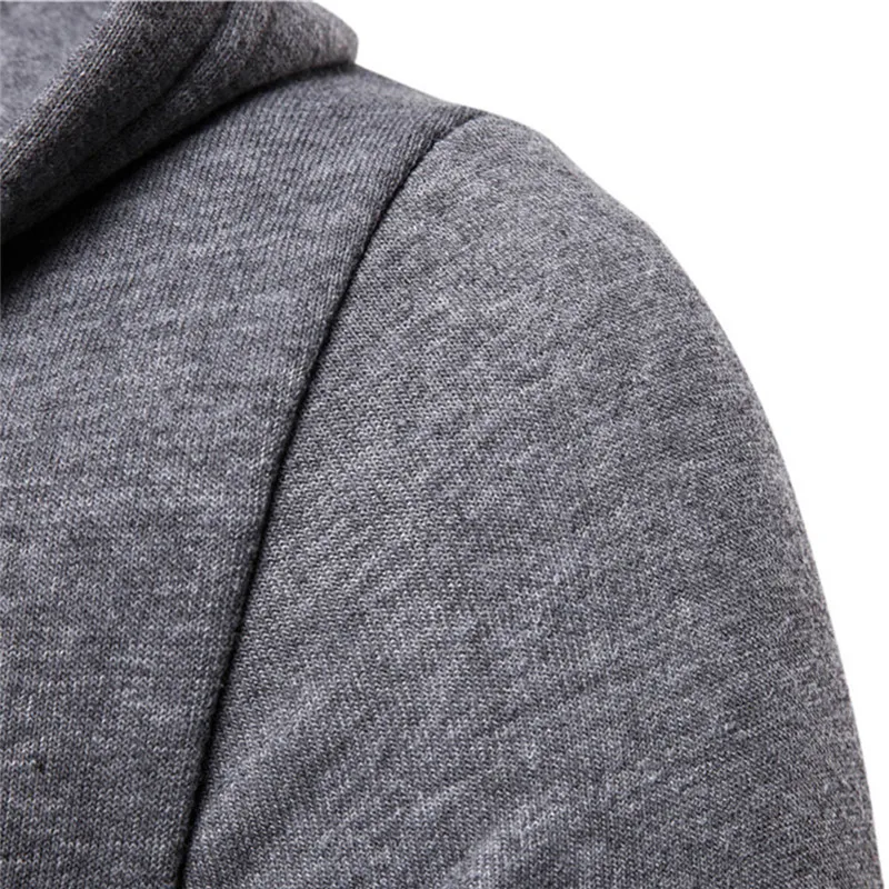 Мужские модные пальто мужские s с капюшоном Твердые молнии Тренч куртка кардиган