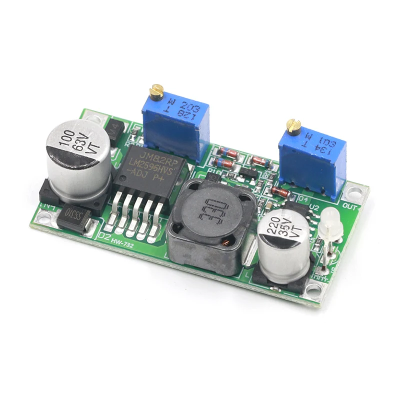 LM2596 60V 1 шт Высокое качество 3A Регулируемый DCDC LM2596 LM2596S вход 4 V-35 V Выход 1,23 V-30 В постоянного тока dc понижающий Питание Регулятор модуль - Цвет: LM2596 60V