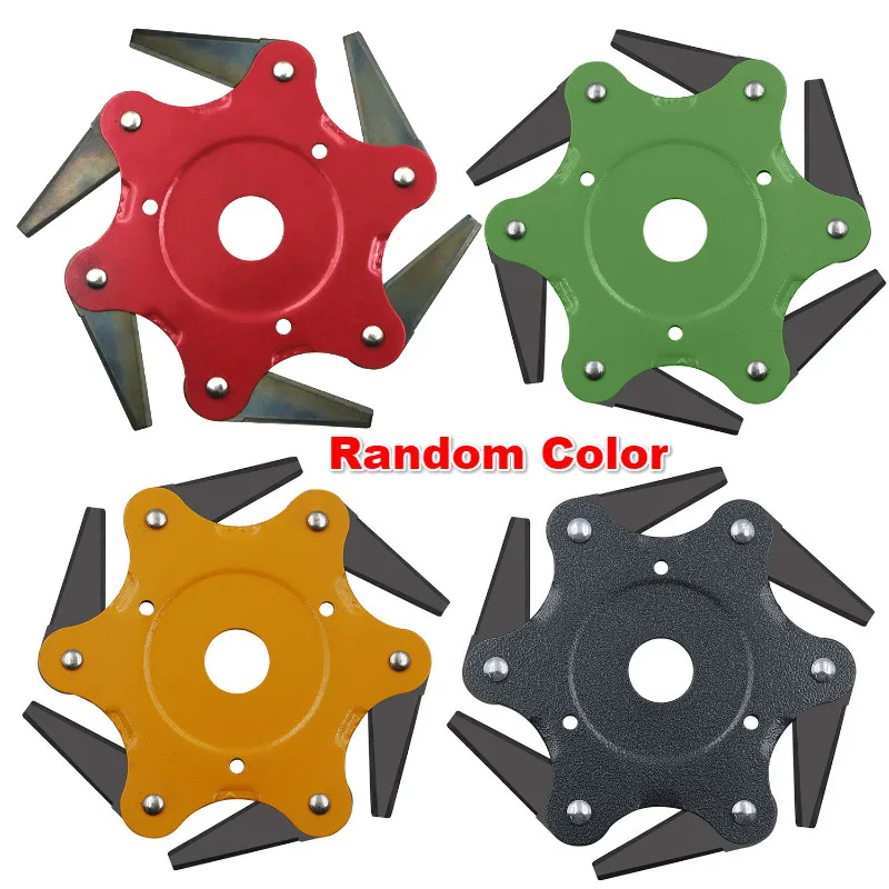 Универсальная Головка триммера с 6 лезвиями для газонокосилки садовый