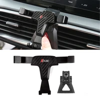 for hyundai new santafe 2019 2021 car smart cell phone holder air vent cradle mount stand accessory for iphone xiaomi samsung