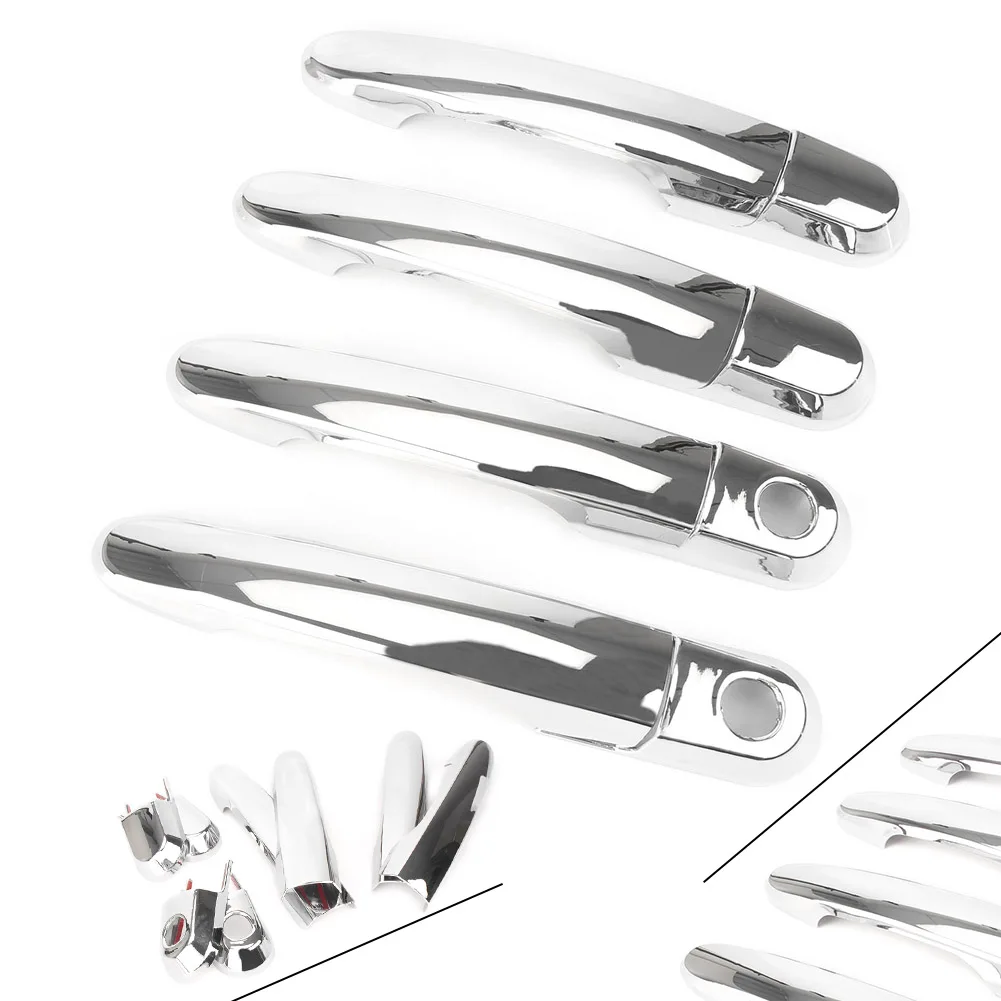 LUCKMART Chrome хромированные покрытия для дверных ручек с пассажирским отверстием