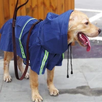 mc star pet dog raincoat reflective strip outdoor raincoat breathable jumpsuit s 5xl dog rain coat cap waterproof poncho jackets
