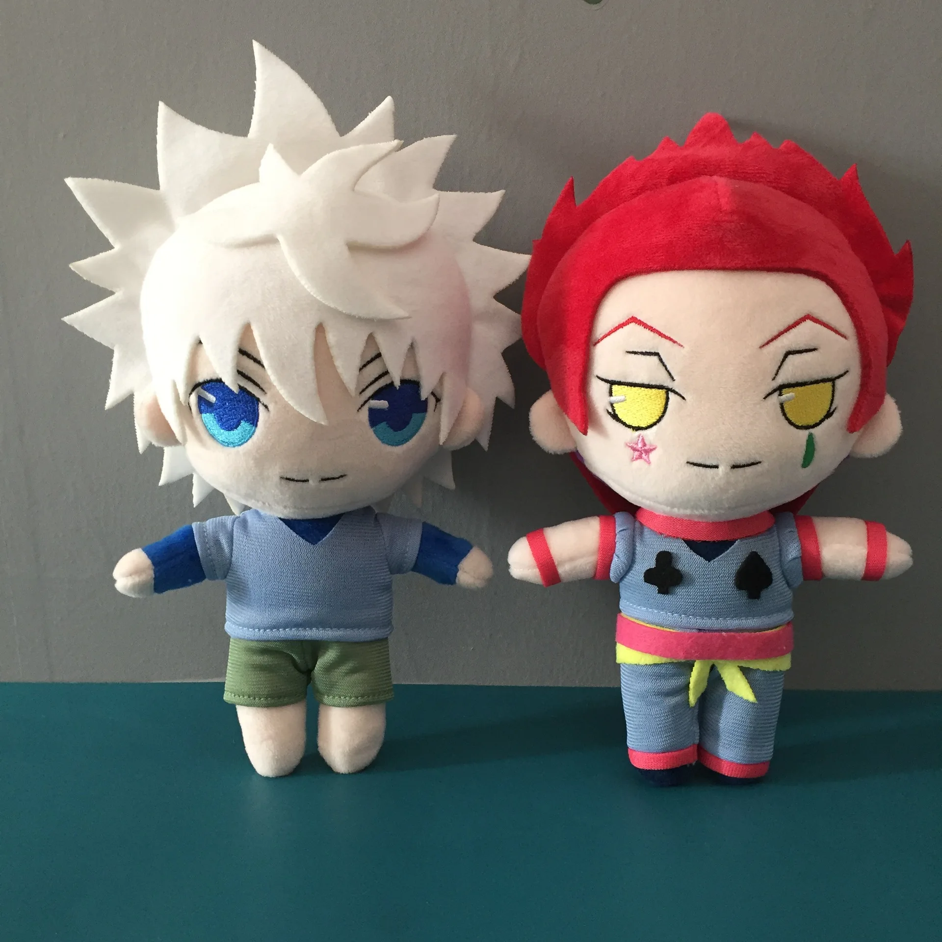 

Nime HUNTER×HUNTER Killua Zoldyck Hisoka милая плюшевая кукла, игрушки, мультяшная диванная подушка, коллекция, косплей, подарок на Рождество 20 см
