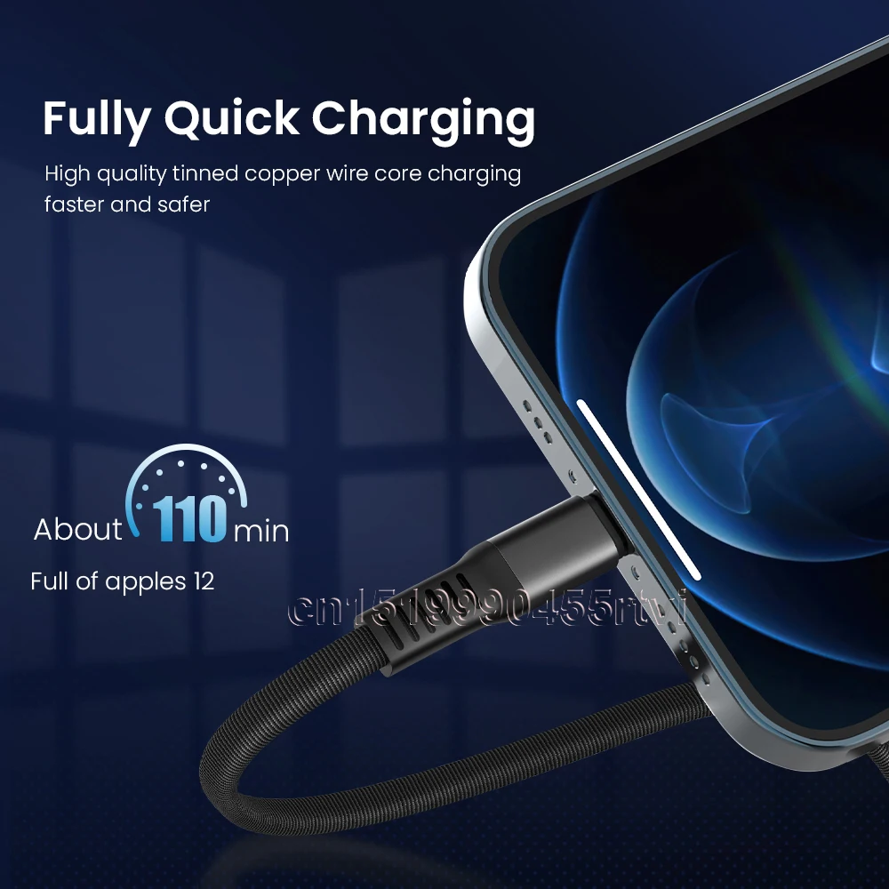 Плоский зарядный USB-кабель для iPhone 13 12 11 Pro Max XS XR X 5 5S 6 6S 7 8 Plus iPad 2A быстрой зарядки 0