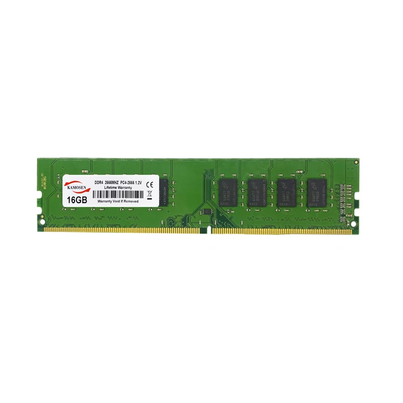 Модуль ОЗУ KAMOSEN DDR4 2 ГБ 4 8 16 2133 2400 2666 vMHz 288 PIN PC4 универсальная настольная память 17000