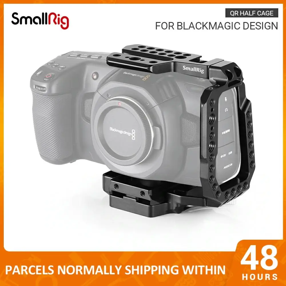 Полуклетка SmallRig QR для карманной кинокамеры Blackmagic Design 4K клетка камеры со
