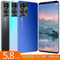 2021 new s10 pro 5 8 inch hd smartphone 8128gb 10 core gps wifi 5000mah super charging android 10 0 5g net work mobile phone