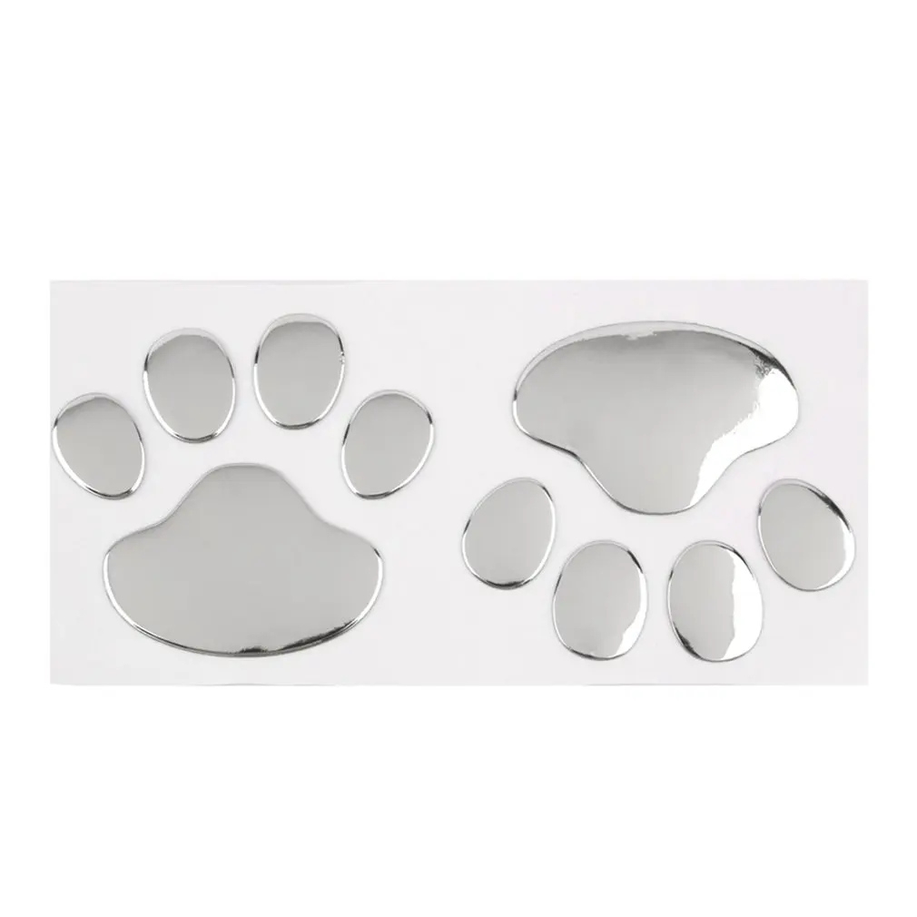 3D милый чехол серебро/золото бампер наклейка на тело медведь собака животное